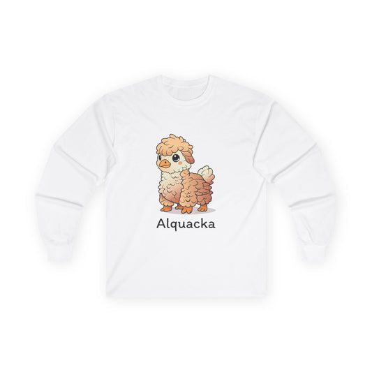 Cute Alquacka Unisex Long Sleeve Tee - Perfect for Animal Lovers